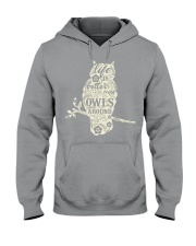 Life is better with owls around Hooded Sweatshirt thumbnail