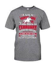 I am a horse girl Classic T-Shirt thumbnail