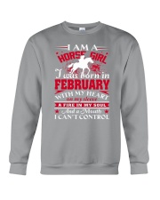 I am a horse girl Crewneck Sweatshirt thumbnail