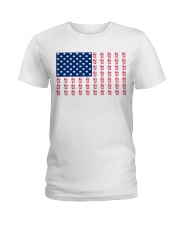 beer flag Ladies T-Shirt front