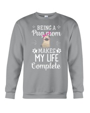 Pug mom Crewneck Sweatshirt thumbnail