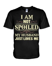 Spoiled Wife V-Neck T-Shirt thumbnail