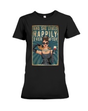 Cat Happily Ever After Premium Fit Ladies Tee tile
