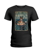 Cat Happily Ever After Ladies T-Shirt tile