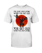 Fitness You Don't Stop Lifting Premium Fit Mens Tee tile