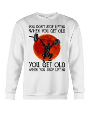 Fitness You Don't Stop Lifting Crewneck Sweatshirt tile