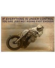 Racing If Everything Is Under Control 24x16 Poster front