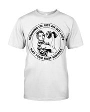 FIitness I'm Just An Old Lady Premium Fit Mens Tee tile