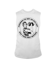 FIitness I'm Just An Old Lady Sleeveless Tee tile