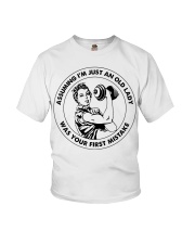 FIitness I'm Just An Old Lady Youth T-Shirt tile