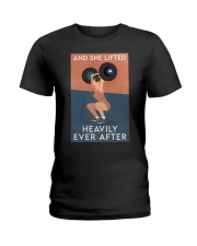 Fitness Heavily Ever After Ladies T-Shirt tile