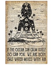Ocean Can Calm Itself 16x24 Poster front