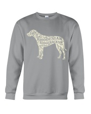 Life is better with rhodesian ridgebacks around Crewneck Sweatshirt thumbnail