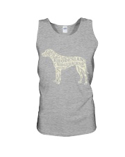 Life is better with rhodesian ridgebacks around Unisex Tank thumbnail