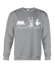 My needs are simple Crewneck Sweatshirt thumbnail