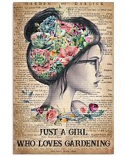 Garden Just A Girl 16x24 Poster front