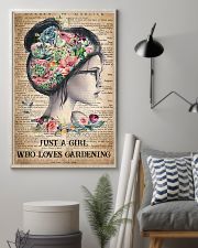 Garden Just A Girl 16x24 Poster lifestyle-poster-1