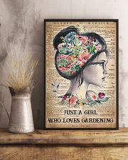 Garden Just A Girl 16x24 Poster lifestyle-poster-3