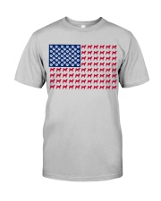 shiba inu flag Classic T-Shirt thumbnail