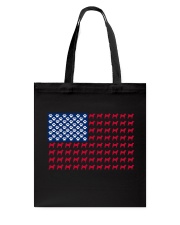 shiba inu flag Tote Bag thumbnail