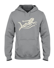 Life is better when i'm swimming Hooded Sweatshirt thumbnail