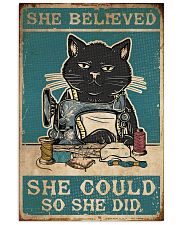 Cat She Believed She Could 16x24 Poster front