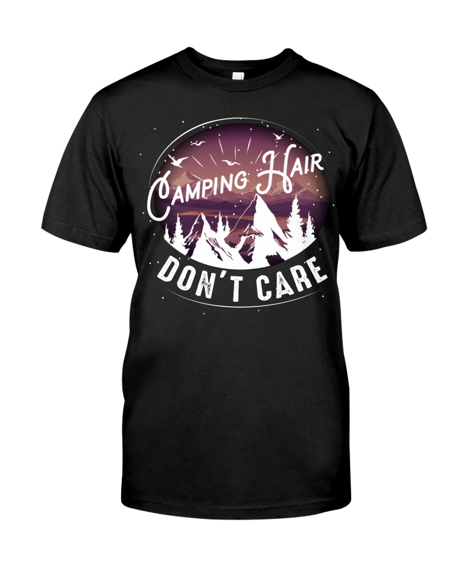 Camping hair don't care Classic T-Shirt