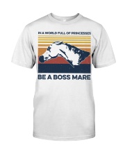 Horse Be A Boss Mare Classic T-Shirt tile