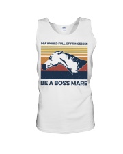Horse Be A Boss Mare Unisex Tank tile