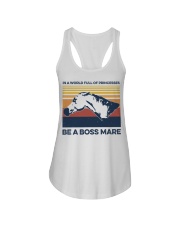 Horse Be A Boss Mare Ladies Flowy Tank tile