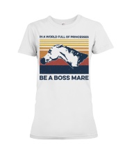 Horse Be A Boss Mare Premium Fit Ladies Tee tile