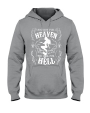Heaven and hell Hooded Sweatshirt thumbnail