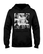straight outta rescue Hooded Sweatshirt front