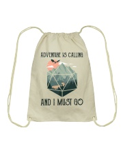 Adventure Is Calling Drawstring Bag tile
