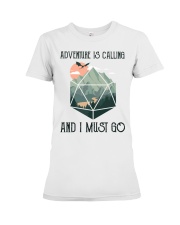 Adventure Is Calling Premium Fit Ladies Tee tile