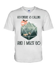 Adventure Is Calling V-Neck T-Shirt tile