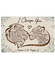 Family I Choose You 36x24 Poster front