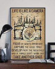 Camping Life Is Like A Camera 16x24 Poster lifestyle-poster-2