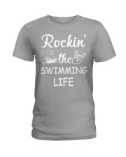swimming life Ladies T-Shirt thumbnail