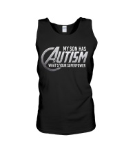 My son has Autism Unisex Tank thumbnail