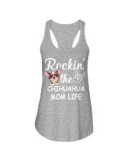 chihuahua mom life Ladies Flowy Tank thumbnail