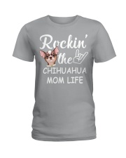 chihuahua mom life Ladies T-Shirt thumbnail
