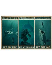 Scuba It's My Life 36x24 Poster front