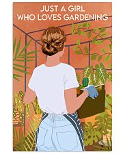 Garden Just A Girl 16x24 Poster front