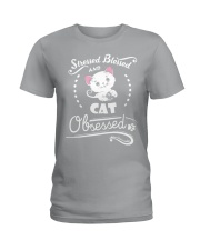 cat obsessed Ladies T-Shirt thumbnail
