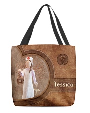 Nurse Girl Print All-over Tote front