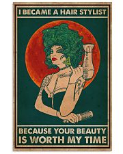 Hairdresser I Became A Hair Stylist 16x24 Poster front