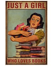 Book Just A Girl 16x24 Poster front