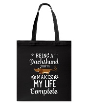 Dachshund mom Tote Bag thumbnail