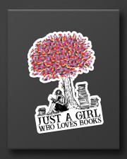 Book Just A Girl Sticker - Single (Vertical) aos-sticker-single-vertical-lifestyle-front-08